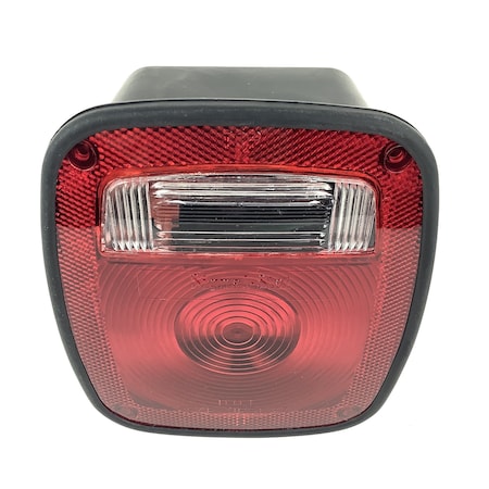 Truck-Lite Lamp, Multi-Function, Two Stud, Bulb Replaceable, Curbside, W/ License, W/ Tpe Housing 5015